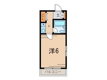 間取図 メゾン甲子園ＥＡＳＴ