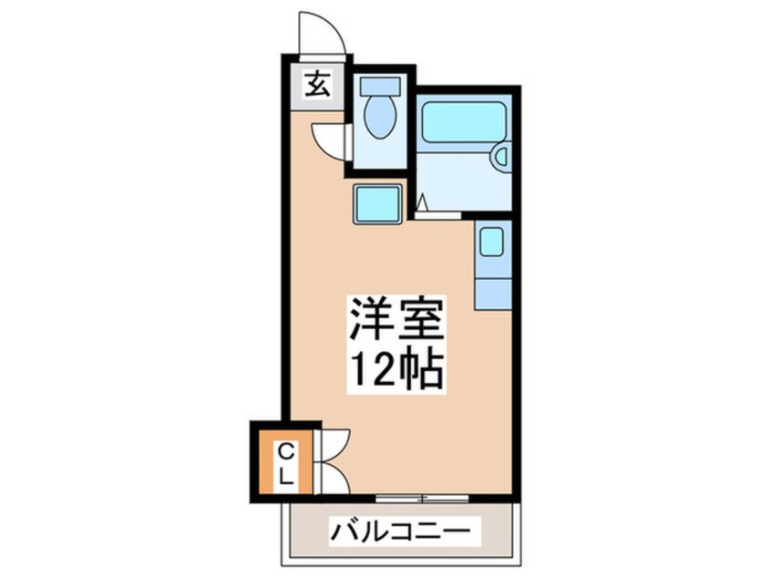 間取図 ヴァンコート三軒家東