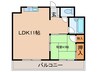 フラットピア８８ 1LDKの間取り
