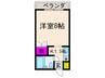 フラットピア８８ 1Kの間取り