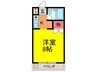 フラットピア８８ 1Kの間取り
