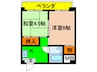 フラットピア８８ 2Kの間取り
