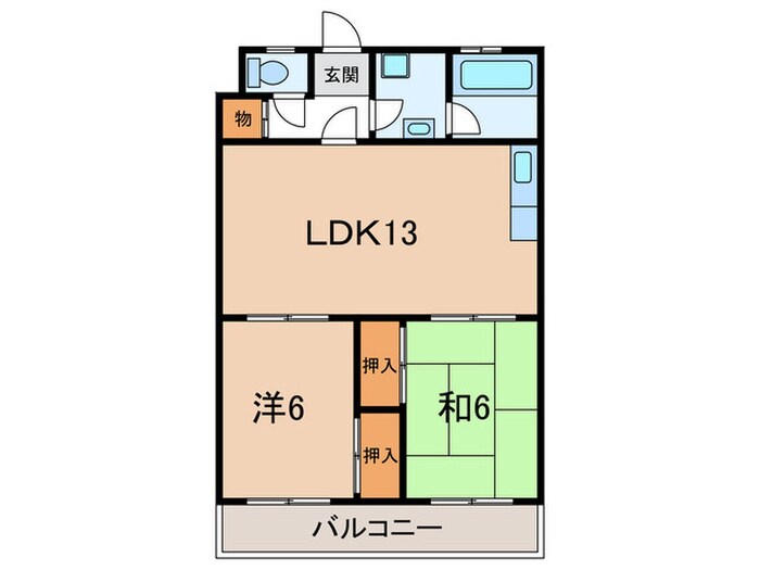 間取り図 エクシ－ド舞子