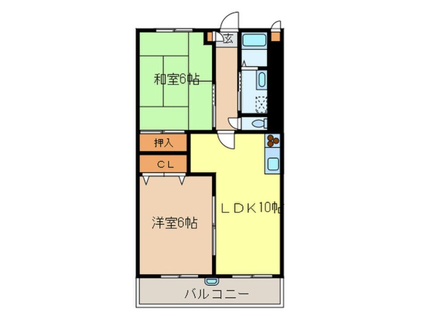 間取図 メゾン・エノシマ