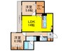 コモンステージ野上 2LDKの間取り
