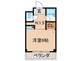 間取図 АⅠ