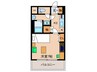 アス－ル江坂 1Kの間取り