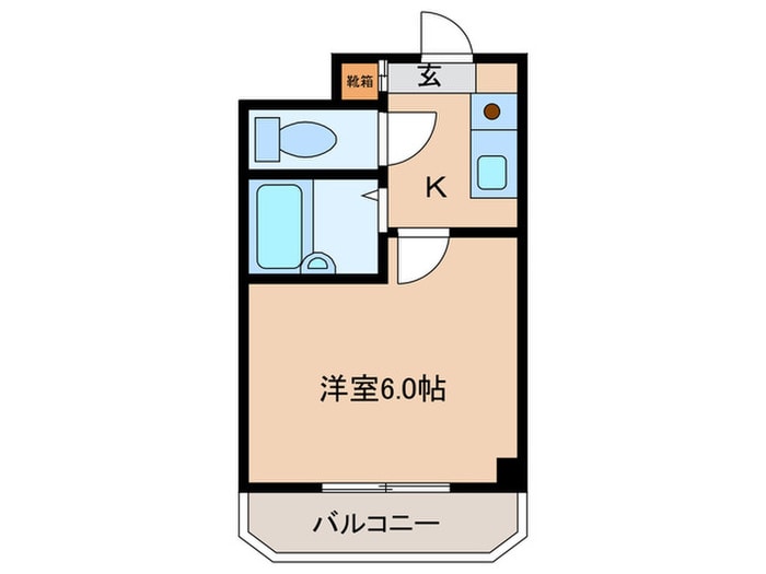間取り図 ピュアコ－ト天神橋