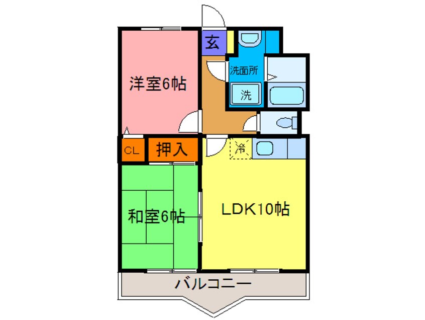 間取図 エミネンス丸の内Ｂ棟