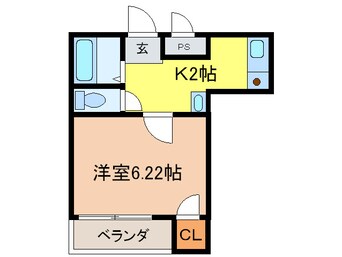 間取図 ビクトリーレジデンスみとや