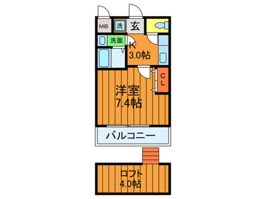 間取図 ルガ－ル