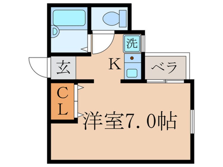 間取図 セジュール丹波橋