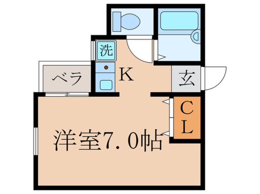 間取図 セジュール丹波橋