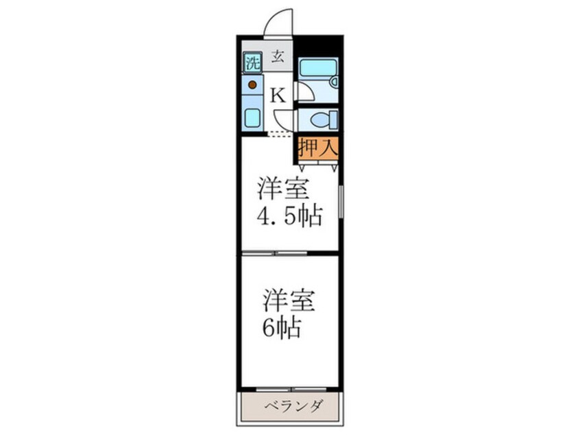 間取図 レクイエ紫竹