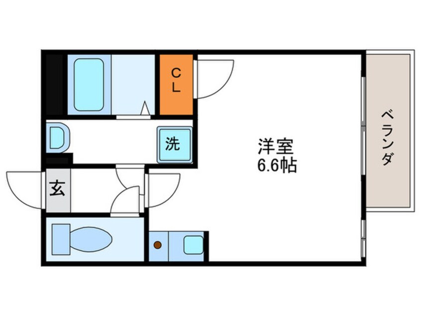 間取図 聖護院谷口マンション別館