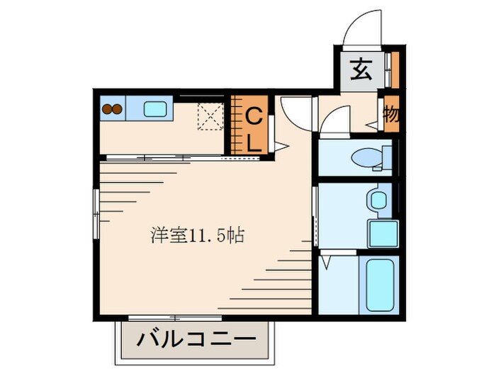 間取り図 アミティハイツＡ棟