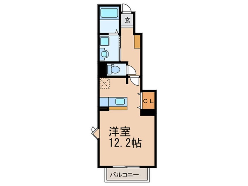間取図 ハ－ベスト・スクエア壱番館