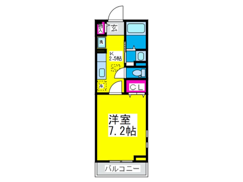 間取図 シャロルエヌ