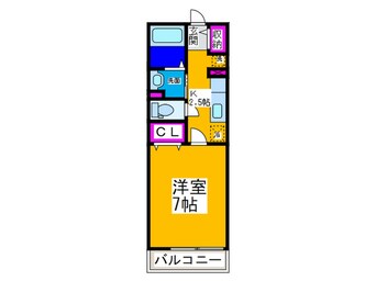 間取図 シャロルエヌ