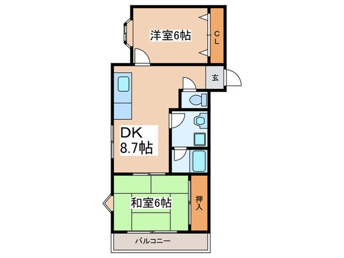 間取り図 メルヴェイユ