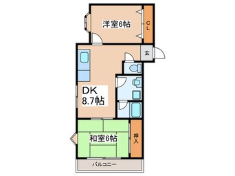 間取図 メルヴェイユ