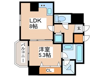 間取図 ＺＥＵＳ桜川プレミアム