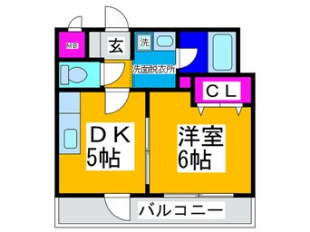 間取図 トリニティ－グレ－ス