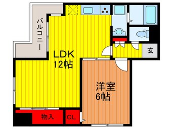 間取図 パークロイヤル