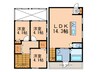 ブロンテ灘・国玉通 3LDKの間取り