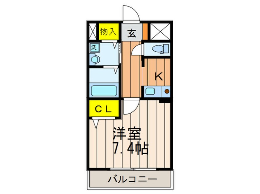 間取図 ロワ－ル