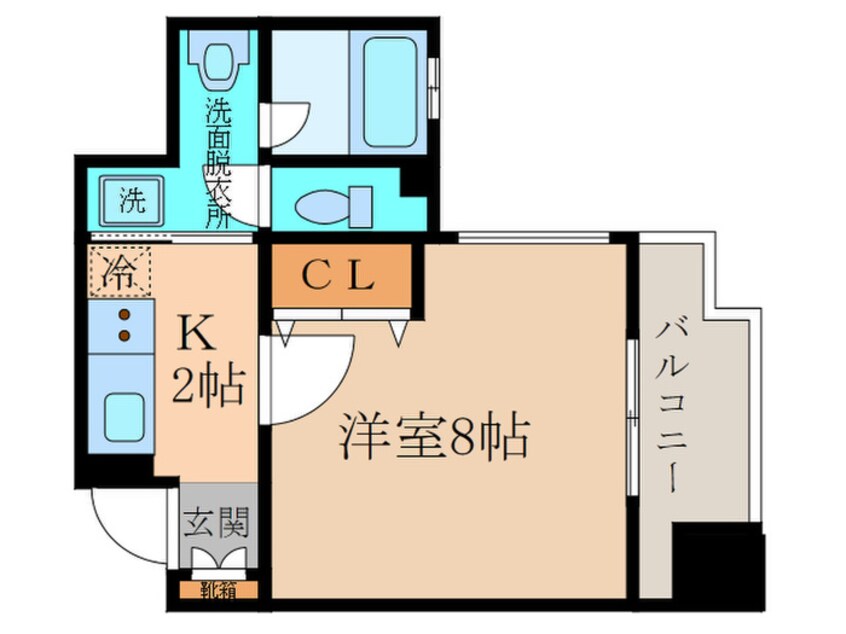間取図 Sumika六角高倉