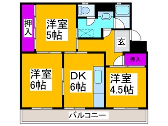 間取図 ヴィラナリー千代田1号棟