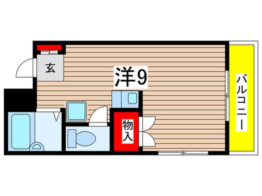 間取図 待兼ヒルハイツ