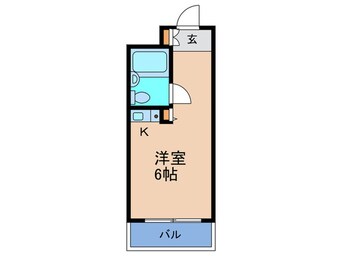 間取図 朝日プラザアクシス東淀川(209)