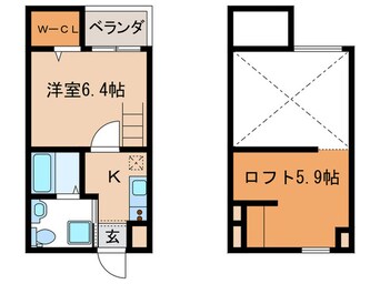 間取図 ユースビレッジ神戸長田