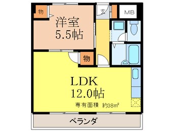 間取図 ＡＬＩＶＥ２１