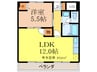 ＡＬＩＶＥ２１ 1LDKの間取り