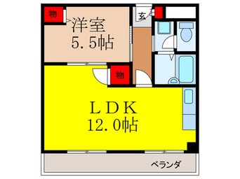間取図 ＡＬＩＶＥ２１