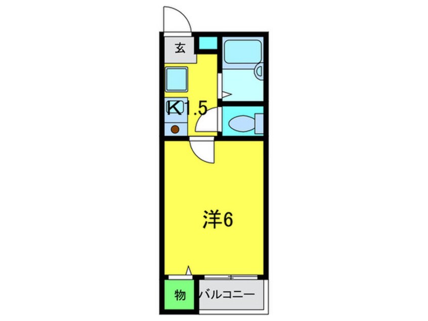 間取図 プレアール柳之町