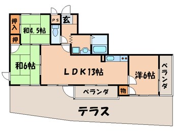 間取図 アルカサール葉山