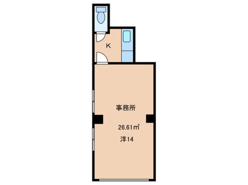 間取図 時山北陽マンション