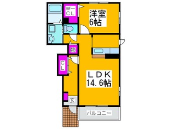 間取図 グランモデッサＡ