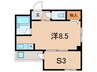 斉部ビル 1SRの間取り
