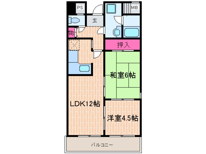 間取図 ふれあぷらんど～る