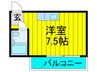ミキハウス 1Rの間取り