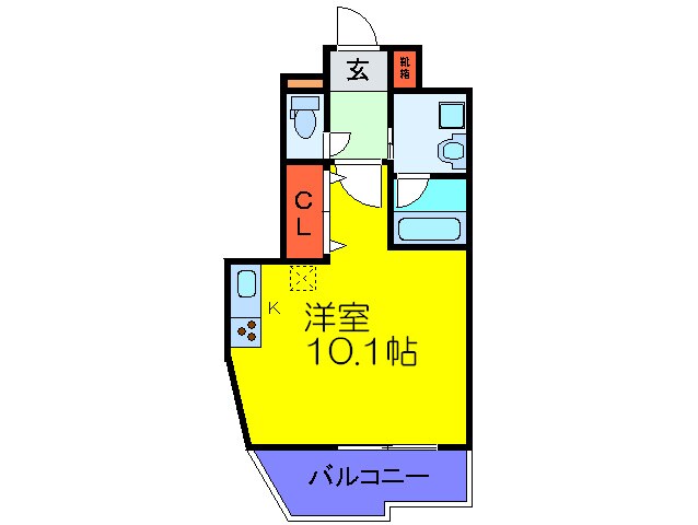 間取り図 アルグラッド野田阪神