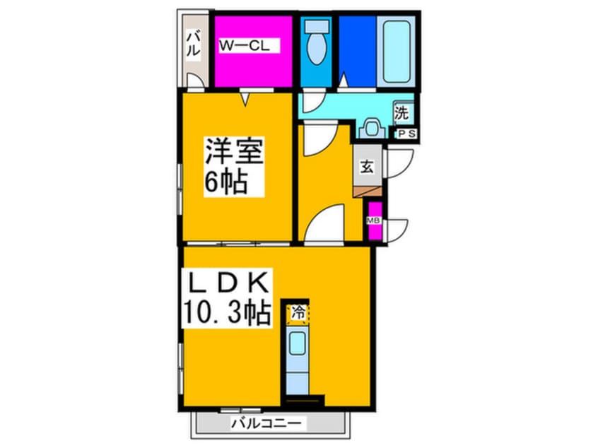 間取図 メゾン・ド・シエル