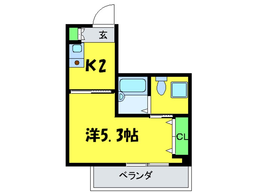 間取図 Ｆｕｅｎｔｅ栄橋