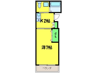 間取図 Ｆｕｅｎｔｅ栄橋