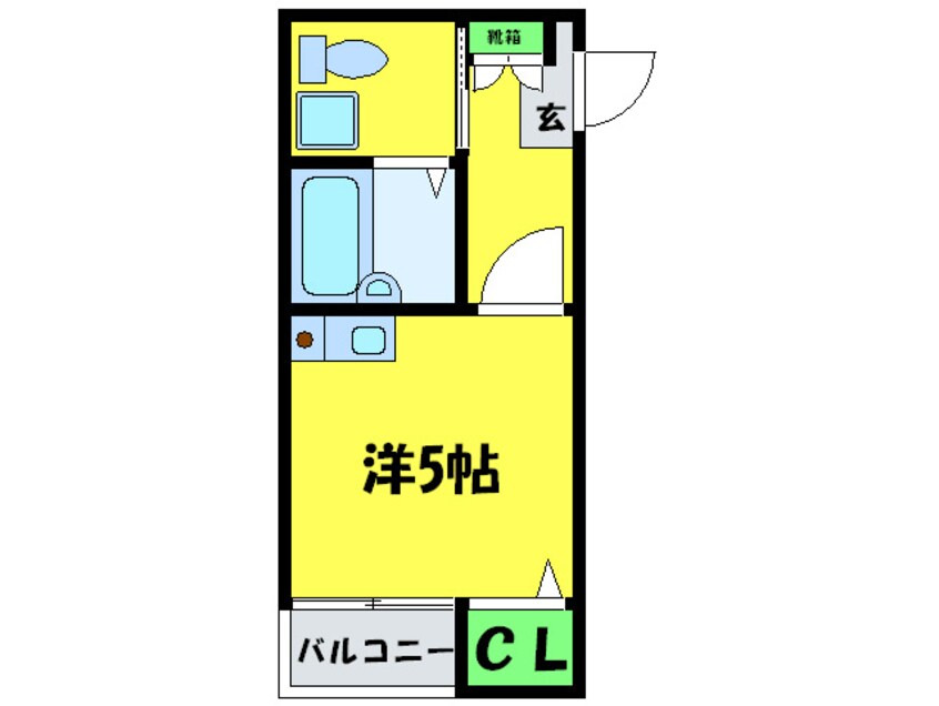 間取図 Ｆｕｅｎｔｅ栄橋